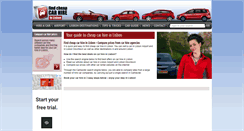 Desktop Screenshot of lisbon-cheap-car-hire.co.uk